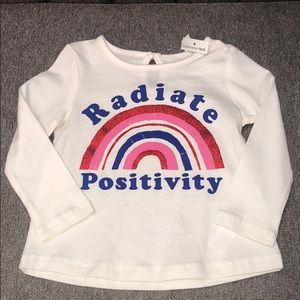 NWT Joe Fresh 12/18 month long sleeve t-shirt